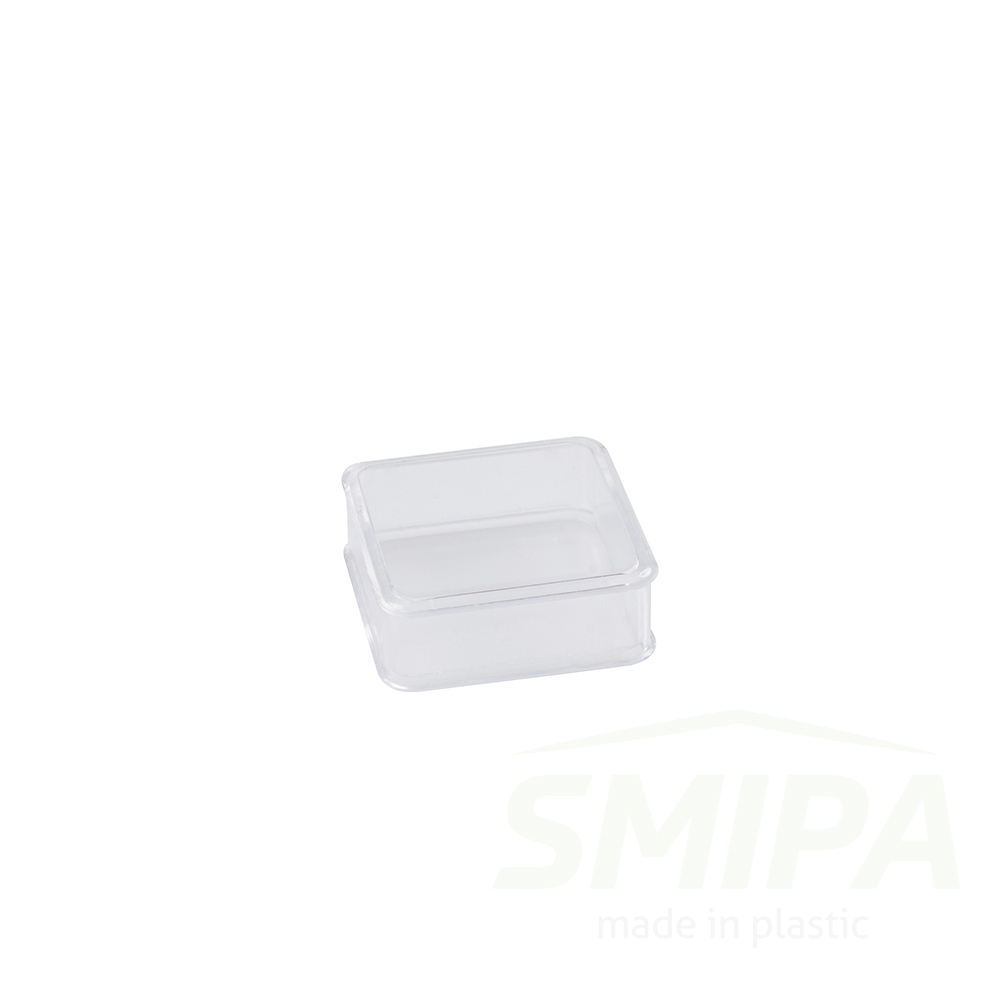 Scatolina quadrata con coperchio 40x40