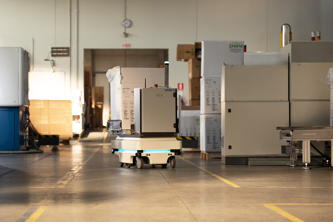 Gallery Smipa: MiR robot industriale