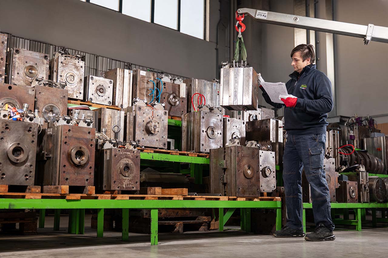 Gallery Smipa: reparto stampi